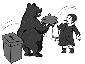 Раша и Медведь