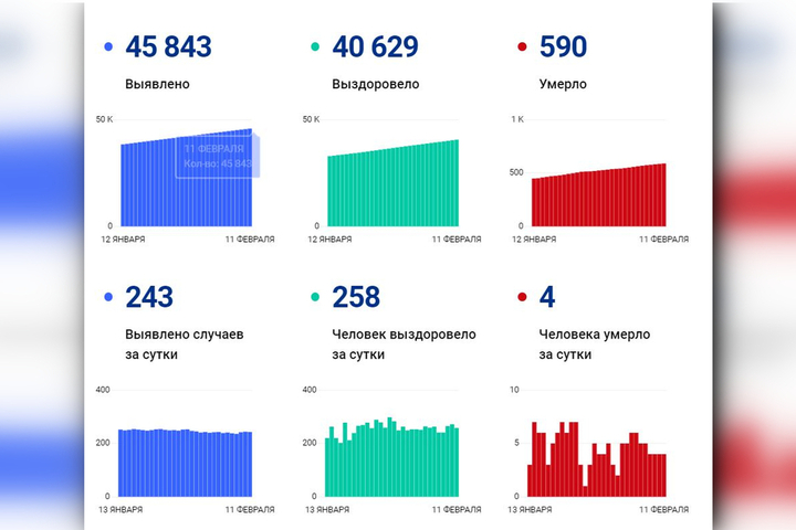 Число умерших от коронавируса в регионе достигло 590 человек