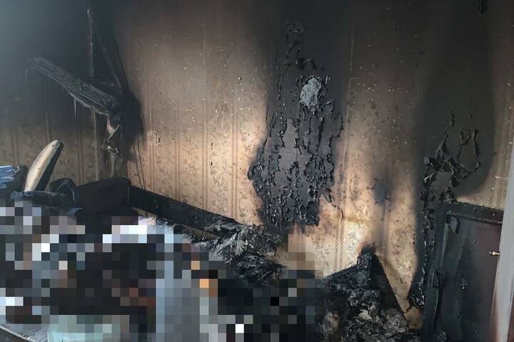В Заводском районе женщина, вернувшись домой, обнаружила в квартире обгоревшее тело мужа