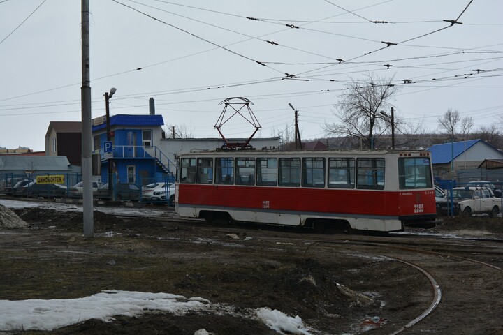 В Саратове встали трамваи маршрута № 8