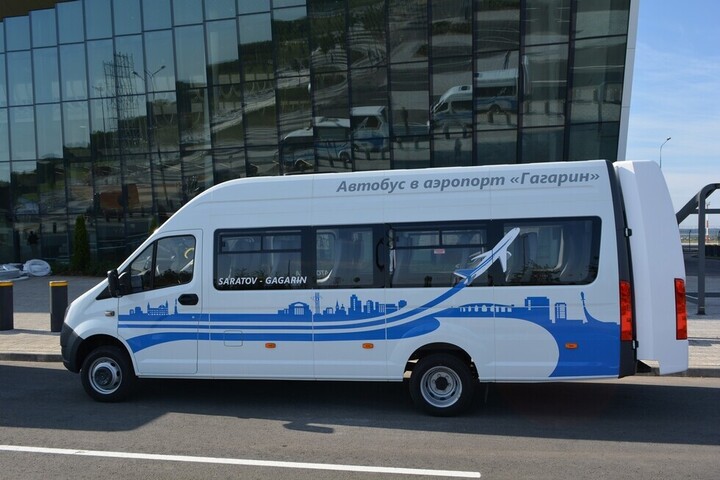 В Саратове полгода спустя реанимировали один из трех автобусных маршрутов до аэропорта «Гагарин»