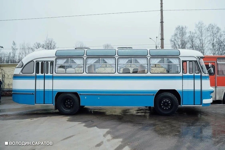 В парк покорителей космоса привезли отреставрированный автобус, на котором подвозили космонавтов к взлетной площадке Байконура