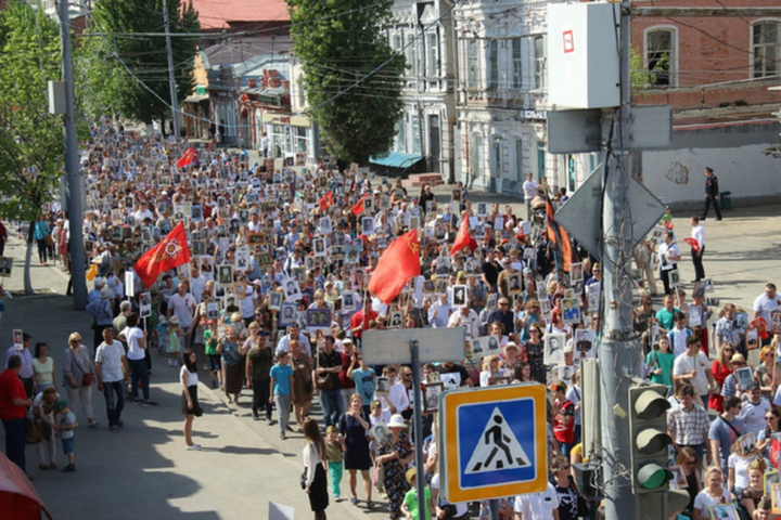 Саратовцев призывают принять участие в шествии «Бессмертного полка» онлайн