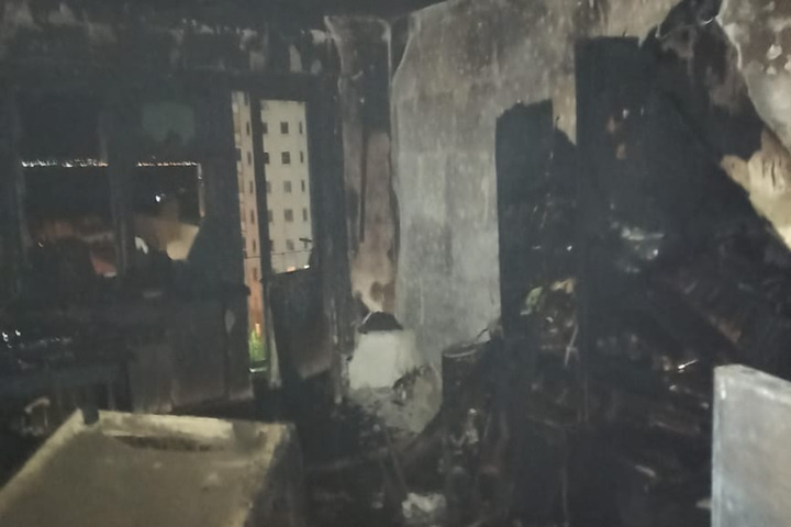 В Красноармейске на сгоревшей кухне нашли труп женщины