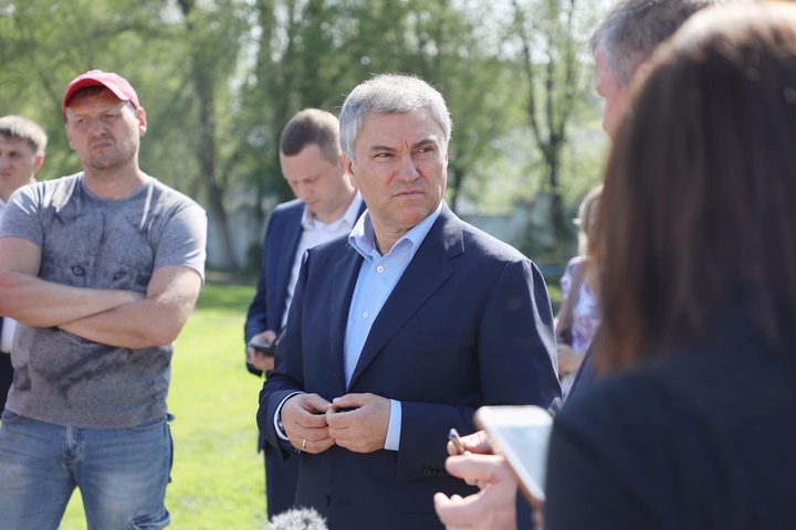 Володин намерен вновь стать депутатом Госдумы от Саратовской области. Он уже подал заявление