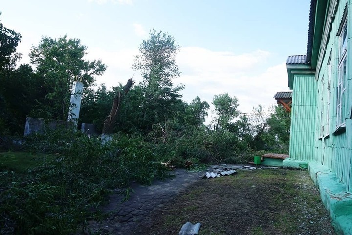 В Аткарском районе ввели режим ЧС из-за прошедшего недавно урагана