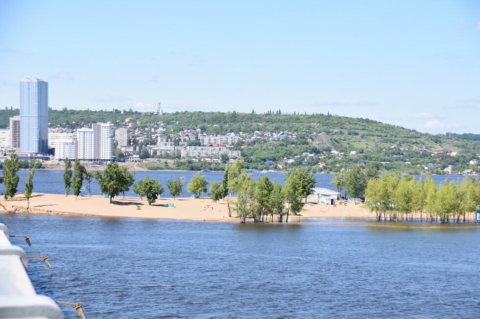 Волга под саратовом