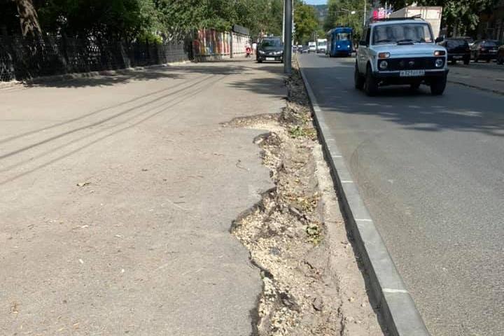 Во Фрунзенском районе до выборов собираются отремонтировать тротуары на всех оставшихся улицах: адреса