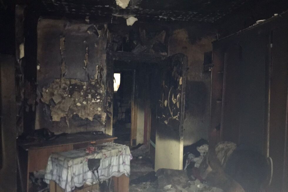 Ночной пожар в Ленинском районе: из дома эвакуировали людей