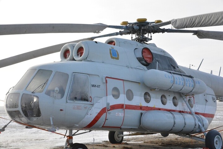 Чиновники решили за 6,6 миллиона поменять лопасти винта вертолета, который обслуживает саратовское правительство
