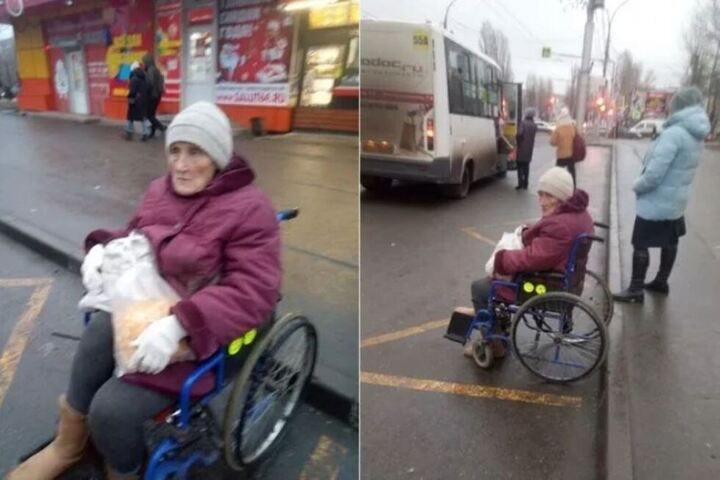 В транспортном управлении пообещали наказать водителя автобуса, который на захотел везти пожилую инвалида-колясочника и захлопнул перед ней дверь