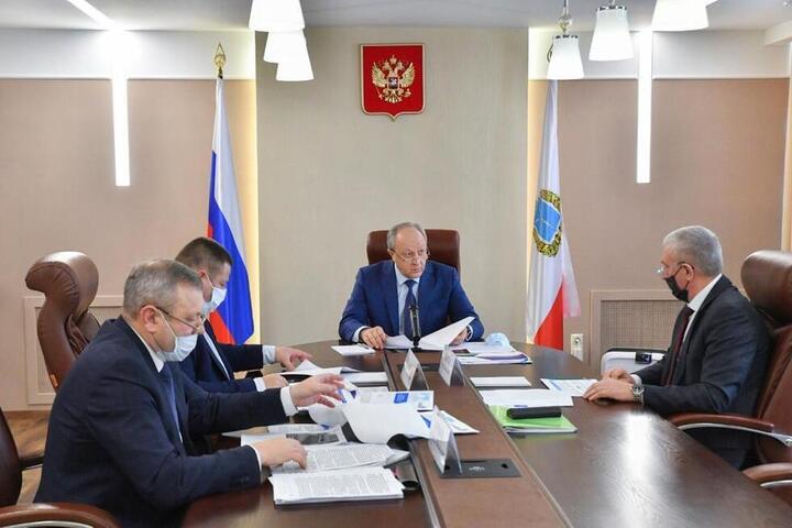 Директор саратовского филиала АО «Ситиматик» рассказал губернатору области о планах компании на 2022 год 