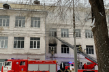 Пожар в школе в центре Саратова. Названа предположительная причина возгорания