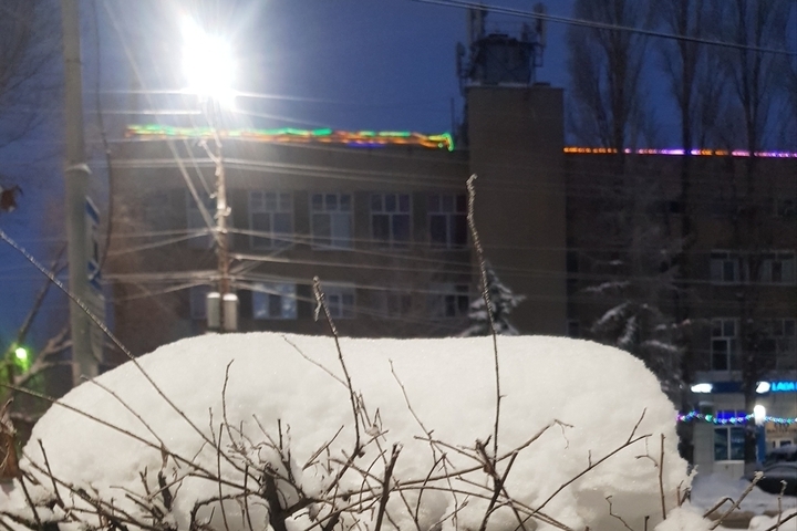 В Саратовской области ожидаются метель и сильный снег