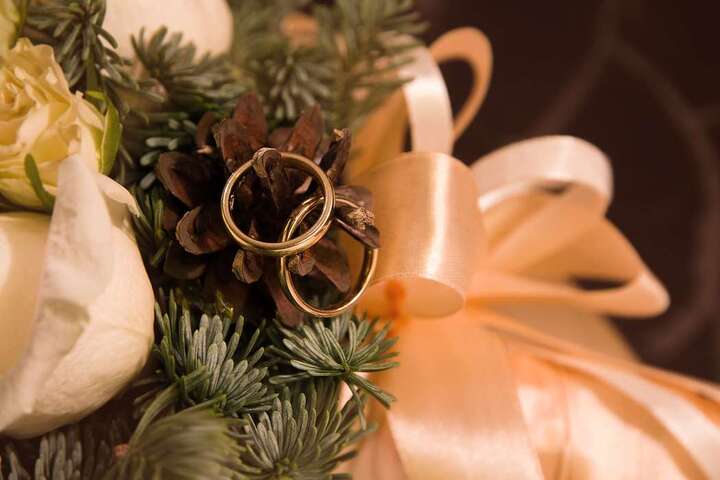 Свадьба под ёлкой: саратовчанка рассказала о «семейной традиции» вступать в брак 31 декабря
