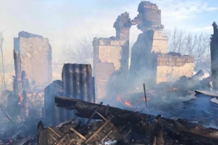 Пожар в Константиновке. В МЧС сообщают о погибшем