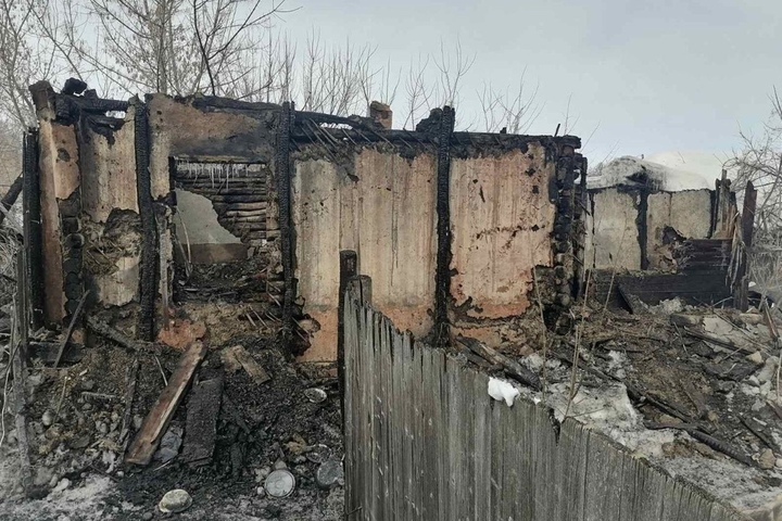 В результате пожара в частном доме погиб немолодой сельчанин 