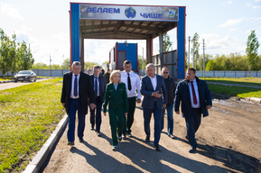 Руководитель Федеральной службы по надзору в сфере природопользования РФ посетила энгельсский мусоросортировочный комплекс