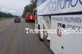 Автобус «Пятигорск-Саратов» с 24 пассажирами попал в ДТП из-за двойного обгона