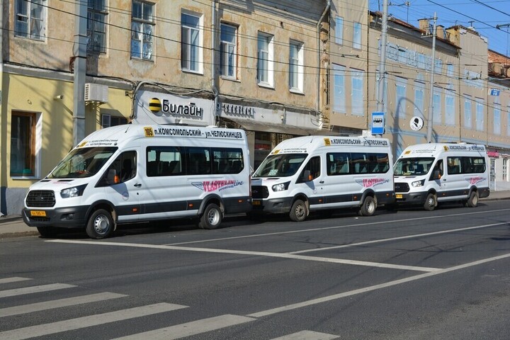 На время перекрытия двух улиц в центре города пять автобусных маршрутов пустили в объезд