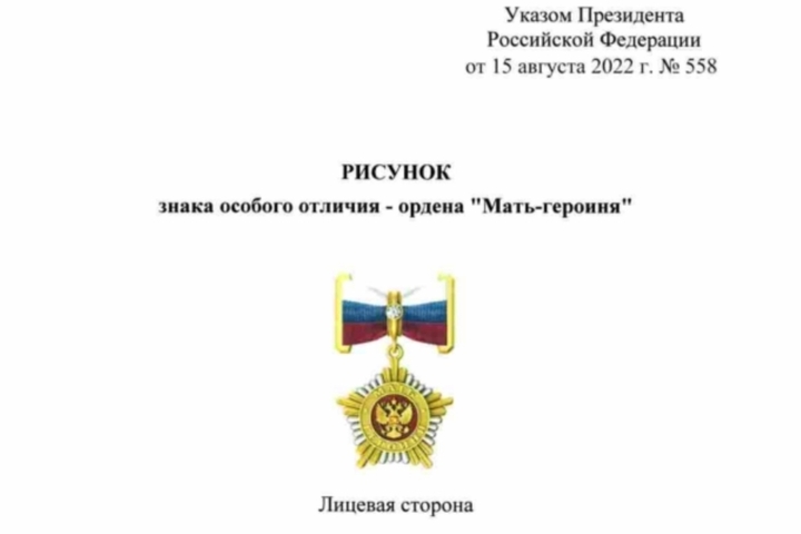 В России возродили звание «Мать-героиня»: награжденным будут платить миллион и давать золотой орден с бриллиантом