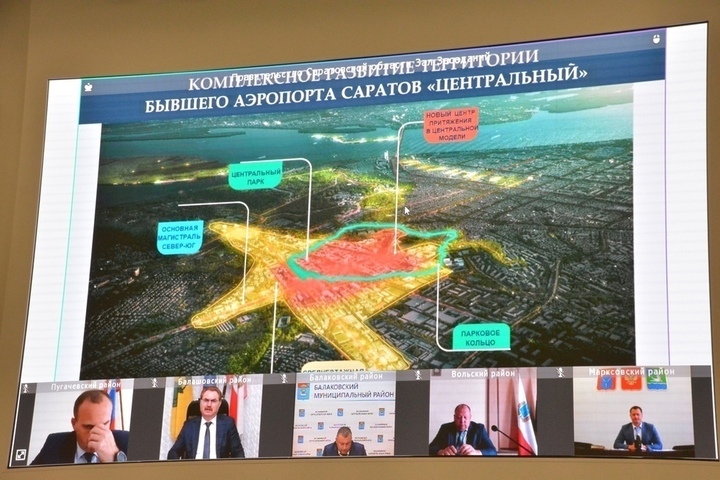 Территорию бывшего аэропорта Саратова в сентябре начнут застраивать миллионом квадратных метров жилья: назван срок завершения мегапроекта