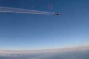 Молодые летчики, учившиеся пускать крылатые ракеты, столкнулись с непогодой в небе над Саратовской областью