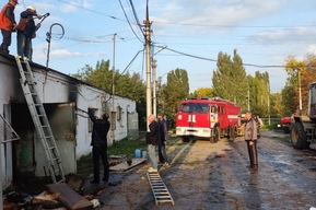 В трамвайном депо Заводского района произошёл пожар: огонь распространился на 50 квадратных метров 