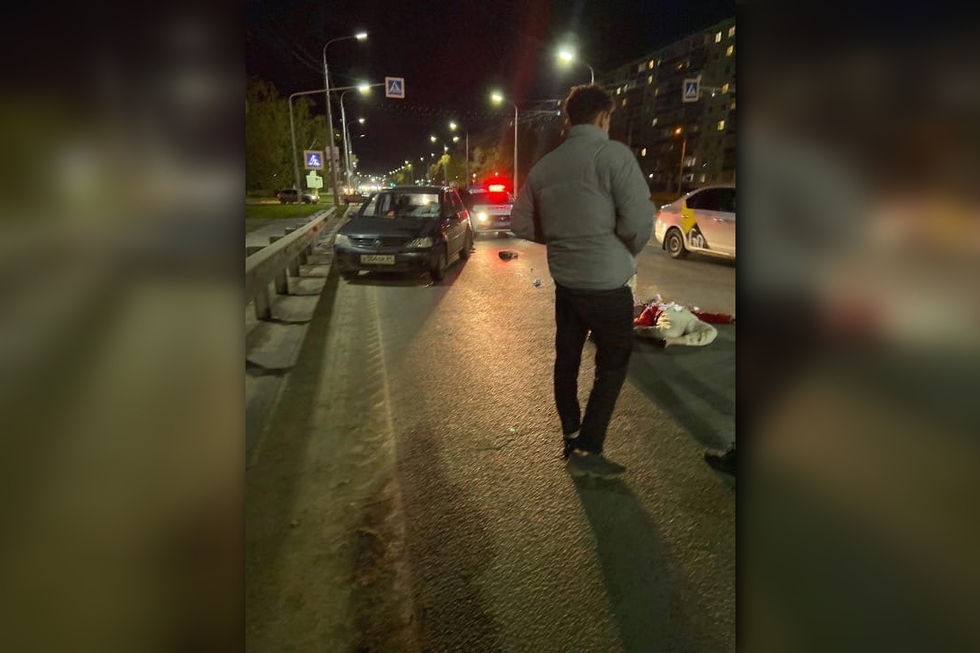 В Балаково водитель Renault Logan сбил пенсионерку на пешеходном переходе