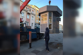 На проспекте Столыпина снесли незаконный ларёк