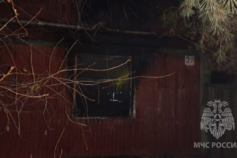 Пожар в частном доме в Энгельсском районе унес жизнь женщины