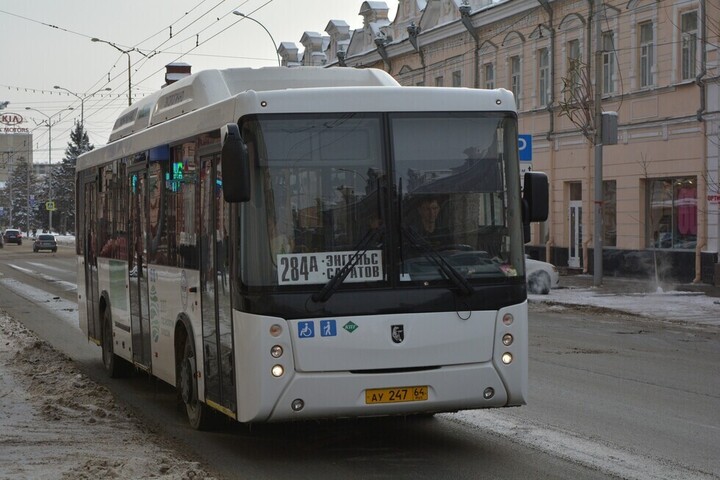 Минтранс: с 1 января изменится расписание автобусов, следующих из Энгельса в Саратов