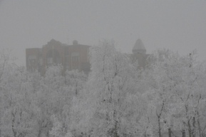 На Саратовскую область надвигается густой туман и небольшой снегопад: объявлен жёлтый уровень опасности