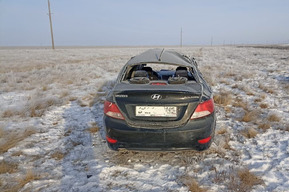 В утреннем ДТП в Дергачевском районе погиб водитель иномарки