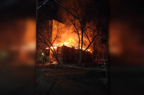 В Заводском районе вновь начали гореть расселённые дома 