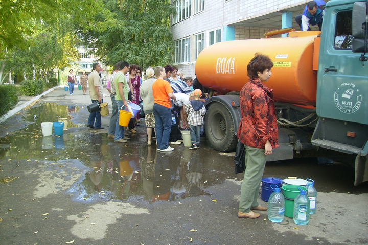 Масштабные отключения в Заводском районе. Опубликован график подвоза воды