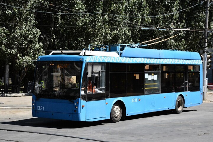 В Саратове изменили схему движения троллейбусного маршрута