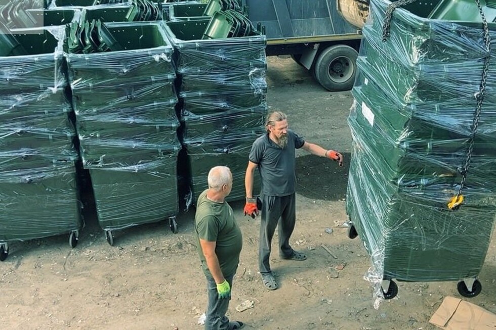 Саратовский регоператор расстанавливает контейнеры для ТКО в районах Правобережья