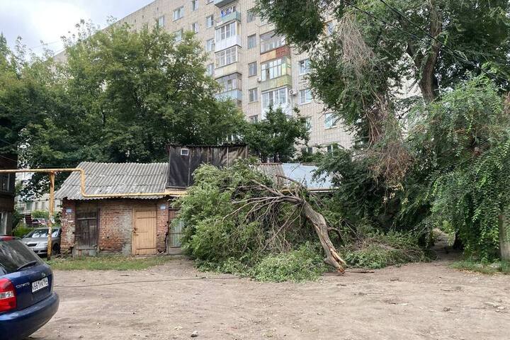 Дождь и сильный ветер. Жители региона делятся фотографиями последствий непогоды, которая обрушилась на область