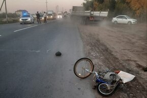 В пригороде Маркса молодая девушка на иномарке сбила велосипедиста и опрокинула авто: мужчина погиб