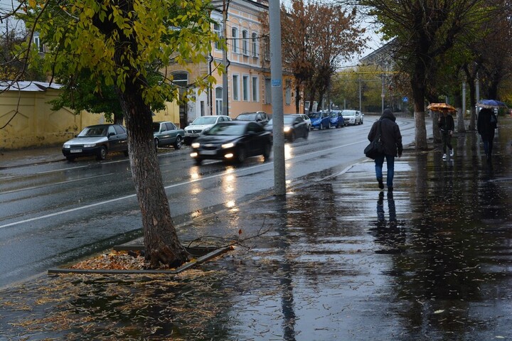 Два глубоких циклона принесут в Саратовскую область резкое похолодание, очень сильный ветер и обильные дожди