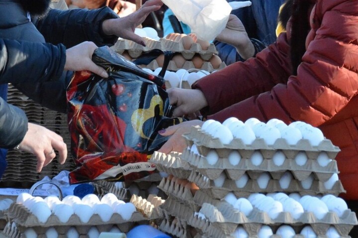 Саратовские чиновники заявили, что отпускная цена на яйца составляет 85,5 рубля