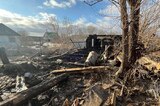 В селе Гагаринского района огонь полностью уничтожил частный дом: на пепелище нашли тело пенсионера