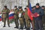 В Калининском районе простились с мобилизованным и контрактником