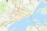 Утро в областном центре началось с ДТП, пробок и простоя электротранспорта