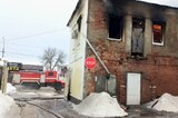 Огонь охватил кровлю здания в Балашове. На месте работают пожарные