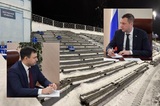 Показуха на «Протон-Арене»: чиновники сообщили, что вернули на стадион «Локомотив» экстренно вывезенные оттуда стулья, которые использовали для отчёта о якобы завершённом строительстве ФОКа