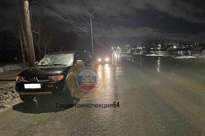 Вечером в Ленинском районе водитель пикапа сбил пешехода
