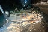 «Гранта» протаранила «Приору» и врезалась в забор: среди пострадавших годовалая и двухгодовалая девочки