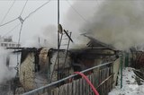 Пожар на Гвардейской: с ожогами госпитализирован мужчина